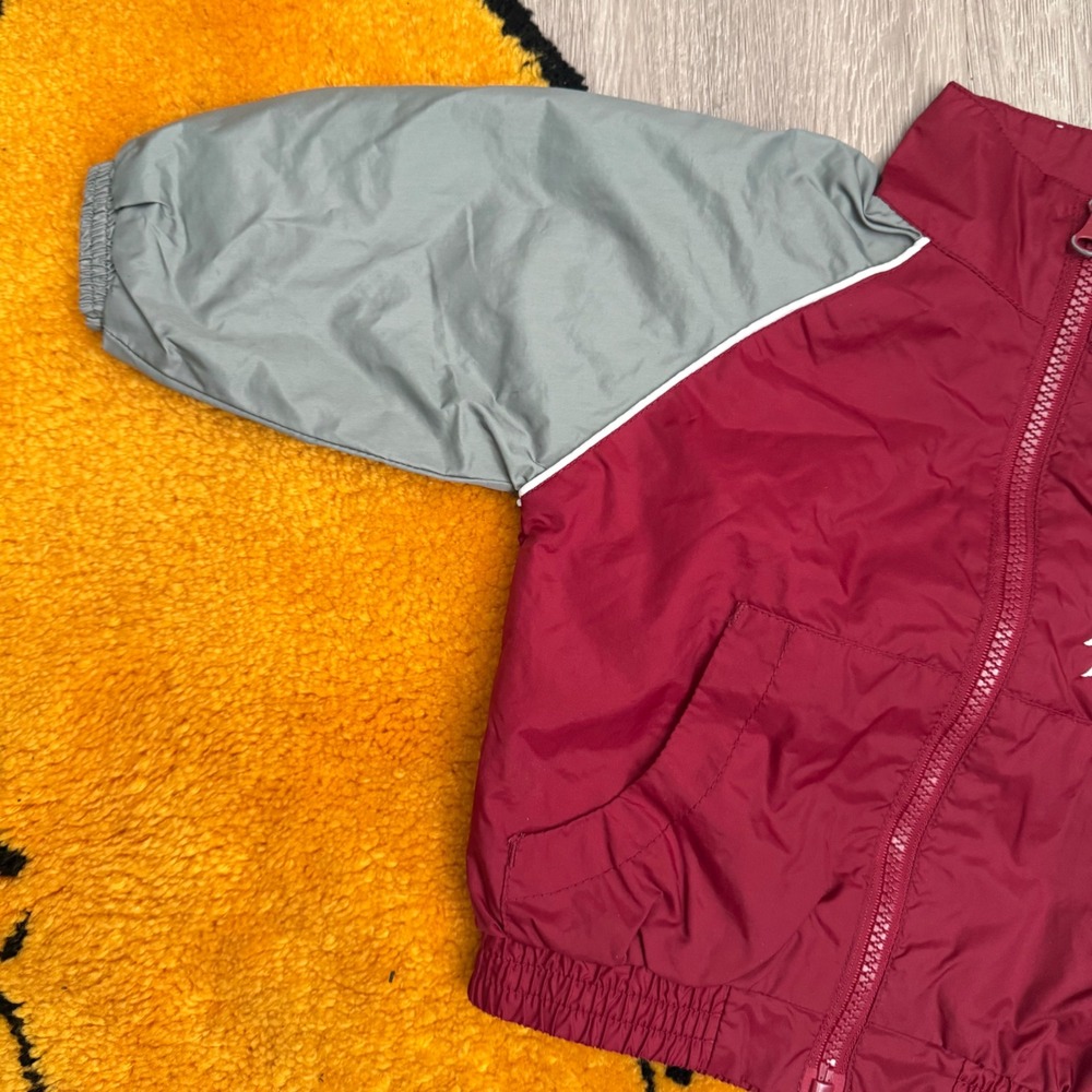 Kids Washington State Cougars Windbreaker Jacket Toddler Size 12 Months Maroon - Picture 3 of 6